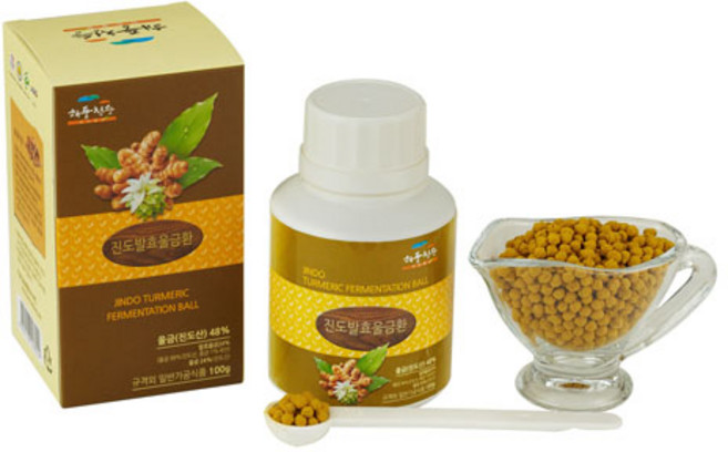 [해풍청송] 진도발효울금환 100g 강황환, 2개