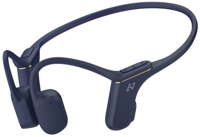 AVIOT WB-P1 骨傳導耳機 IP67防水 商務通話 Ai降噪, 深藍