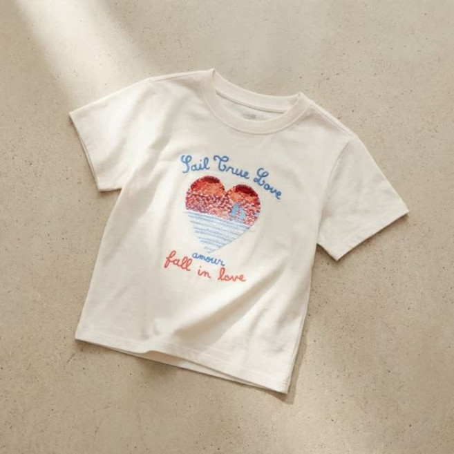 탑텐 키즈 유아 아동 주니어코튼 그래픽 T 더블시퀸 MKG2TS2101