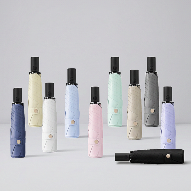 페피파이 미니 자동 우양산 초경량 UV 자외선차단