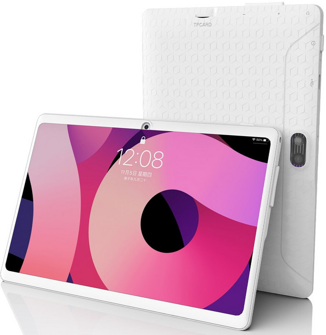 2026 안드로이드 11 7인치 프로세서 쿼드코어 2GB 보호 듀얼 3000MA 카메라 태블릿 32GB 전후면 저장용량 2MP 케이스, 하얀색