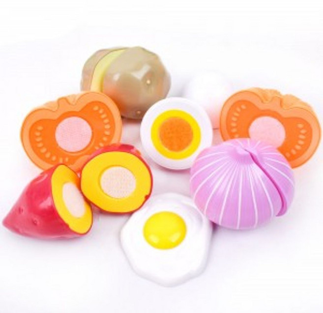 고구마 썰기세트 228-009 싹뚝썰기 과일모형 야채모형 소꿉놀이 주방놀이 소품 hol+605ui