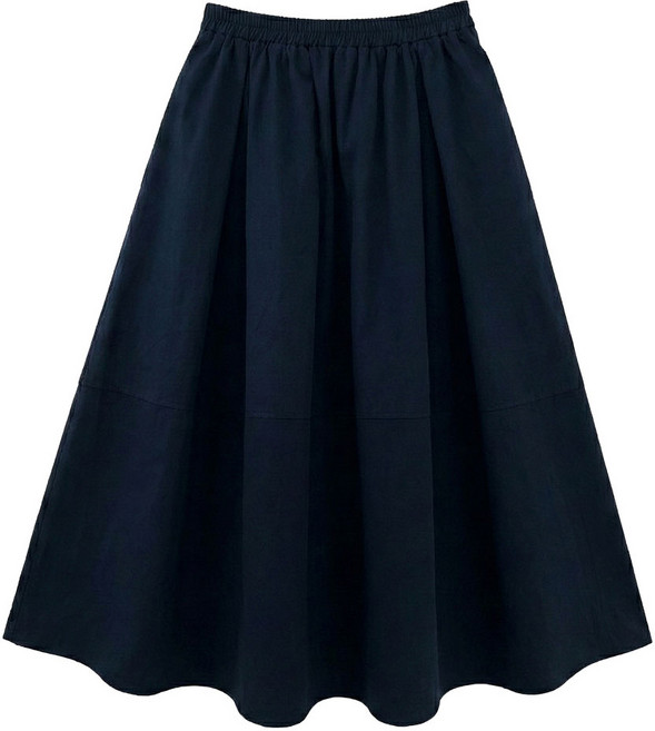 에센스 밴딩 A라인 롱 스커트