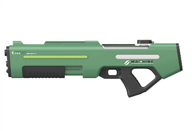 고출력 전동물총 여름 물놀이 자동물총, 카키, 1개