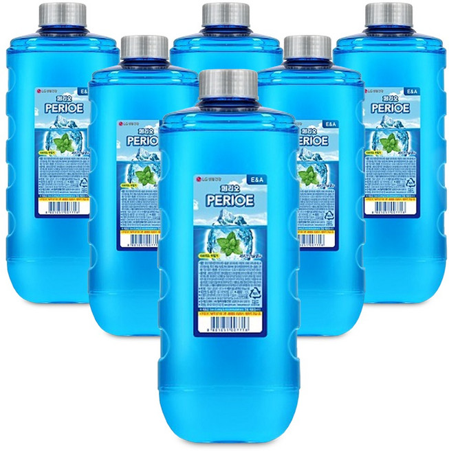 페리오 가글액 1.5L 6개 구강청결제 디스펜서용 업소용 대용량 리필