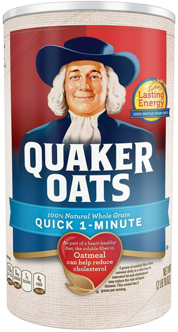 퀘이커 퀵 1-미닛 오트, 1.19kg, 1개
