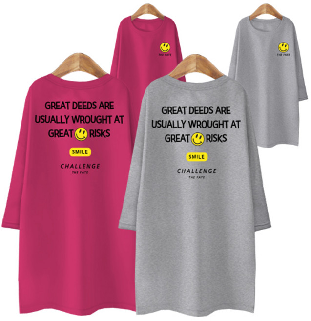 블론디 여성용 리스크 7부 특양면 티셔츠