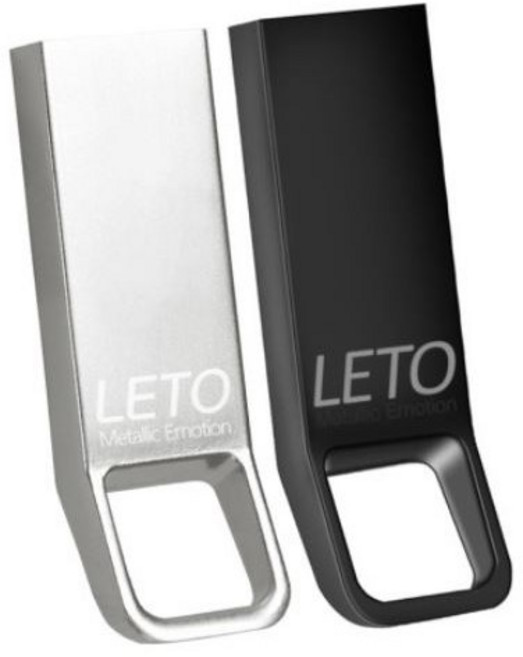 (단 1개도 무료인쇄) LETO USB 2.0 실버, 4GB