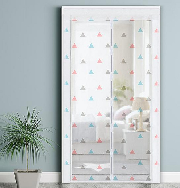 쑤니상점 현관 자석모기장 90x210cm 아파트현관방충망