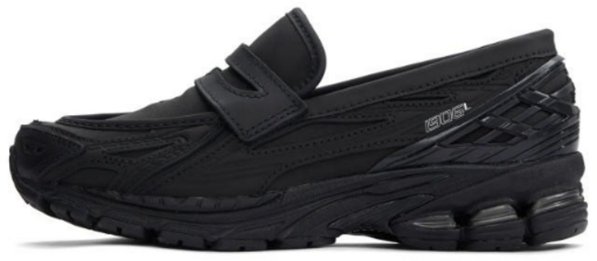 뉴발란스 1906L 스웨이드 페니 로퍼 블랙 구동화 남여공용 스니커즈(증정품 수납백), U1906LBN(증정품 수납백), 255