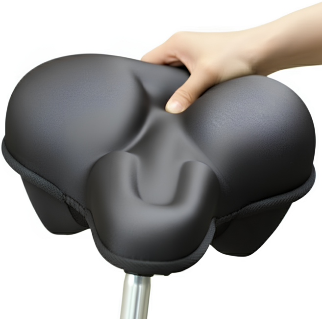 저스핏 자전거 안장 커버 실내용 실외용, 1개