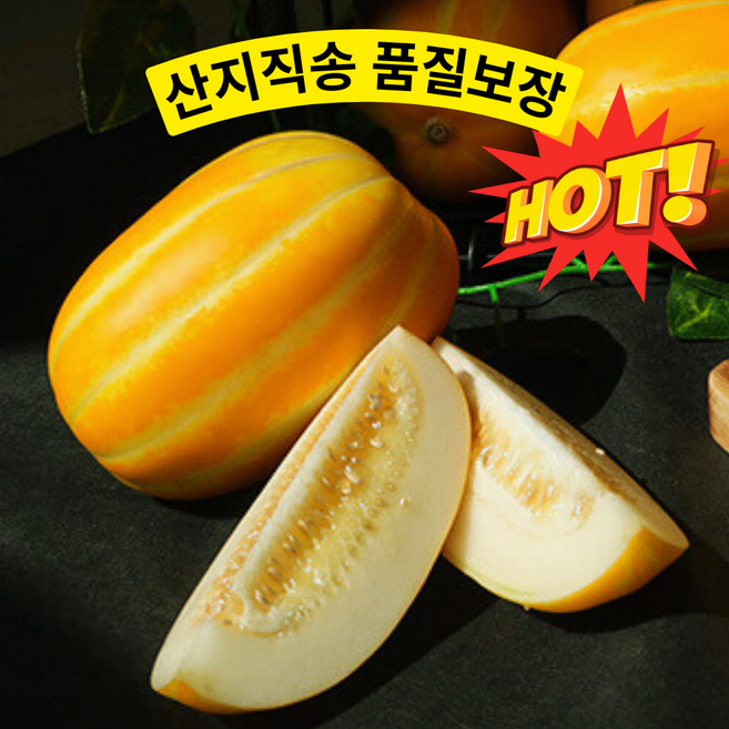 푸드브릿지 구매폭주 가정용 가성비 성주참외, 1개, 3kg (대과)