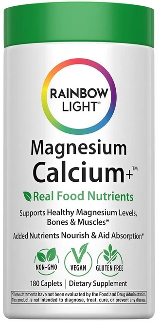 레인보우 라이트 마그네슘 칼슘 180정, 1개 - 쿠팡