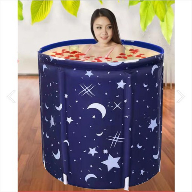 가정용 미니 간이 1인 1인용 헨리 성인 접이식 튜브 욕조 아뜨아뜨 안심 사우나 목욕통