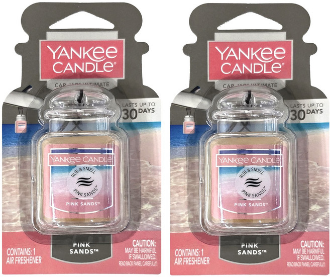 양키캔들 카자 얼티메이트 차량용 방향제, 2개, PINK SAND (핑크샌드)