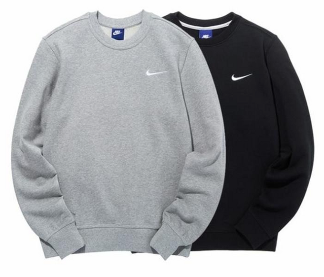 나이키 맨투맨 클럽 라운드넥 프렌치 테리 스우시 면 긴팔티 남성 남자 여성 여자 남여공용 맨투맨티 커플 트레이닝 데일리 긴팔 티셔츠 상의