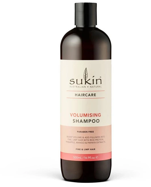 수킨 볼류마이징 샴푸 Sukin Volumising Shampoo 500ml, 4개 - 쿠팡