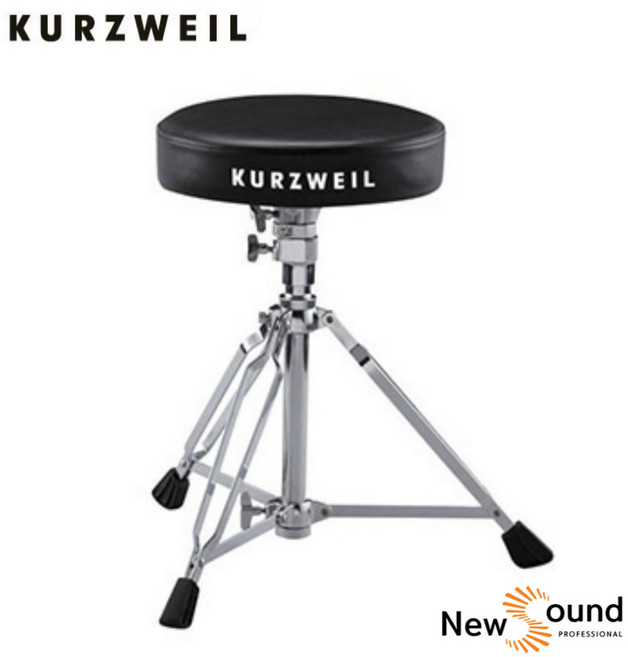 [커즈와일] 드럼의자 KDC1, 블랙혼합, 1개