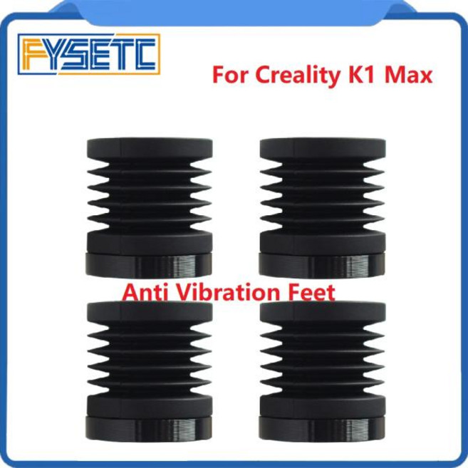 Creality K1 Max 진동 방지 발 범용 고무 발 미끄럼 방지 고무 충격 패드 3D 프린터 부품, 3)12pcs, 3) 12pcs