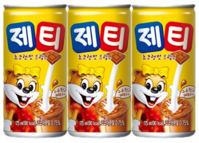 제티 초코렛맛 캔음료, 175ml, 20개