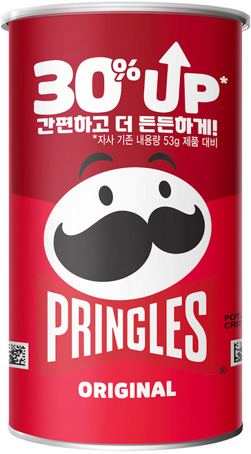 켈로그 프링글스 오리지날 70g, 24개