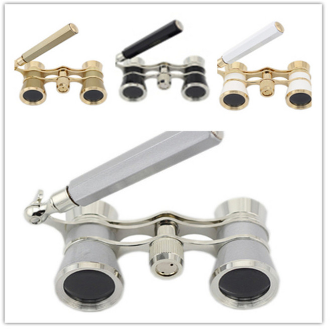 자체브랜드 오페라 관람 쌍안경 다이캐스팅 클래식 망원경, GS0700059B실버