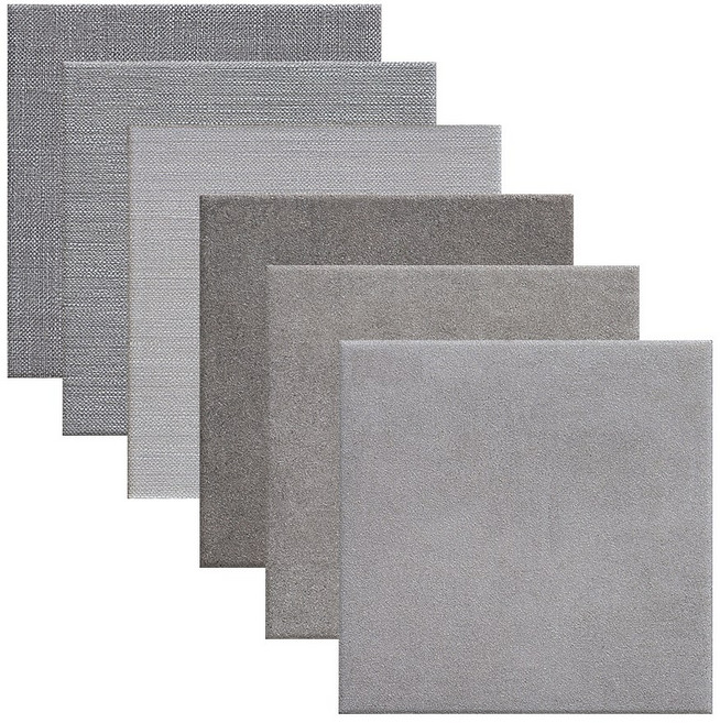 200각 Fit 논슬립 타일, FT31 회색, 37개