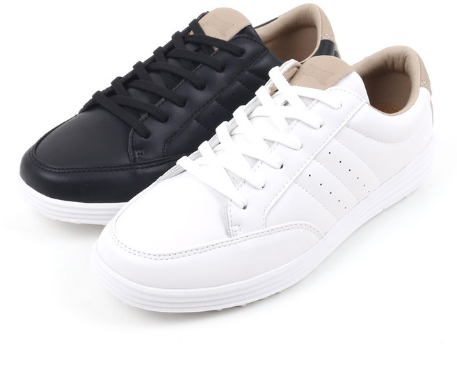 에버라스트 E펄스 남성 골프화 캐주얼 심플 스니커즈 패션 데일리 슬립온 고급 키높이 운동화 논슬립 스파이크리스