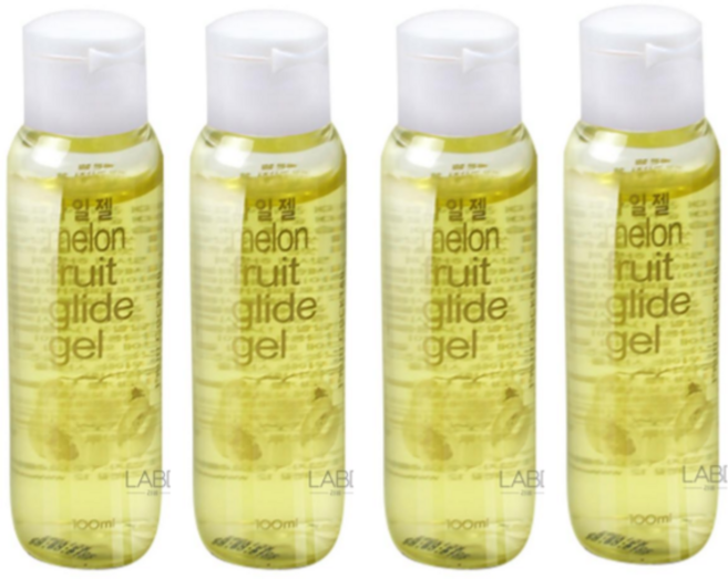 고려티엠 과일젤 메론파파야 마사지젤, 4개, 100ml