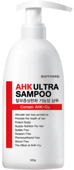 AHK 울트라 탈모 샴푸, 500g, 1개