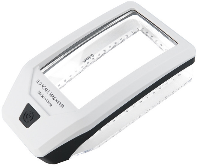 COMS BD861 확대경 돋보기 3배율 정밀자 3X 6LED UV램프