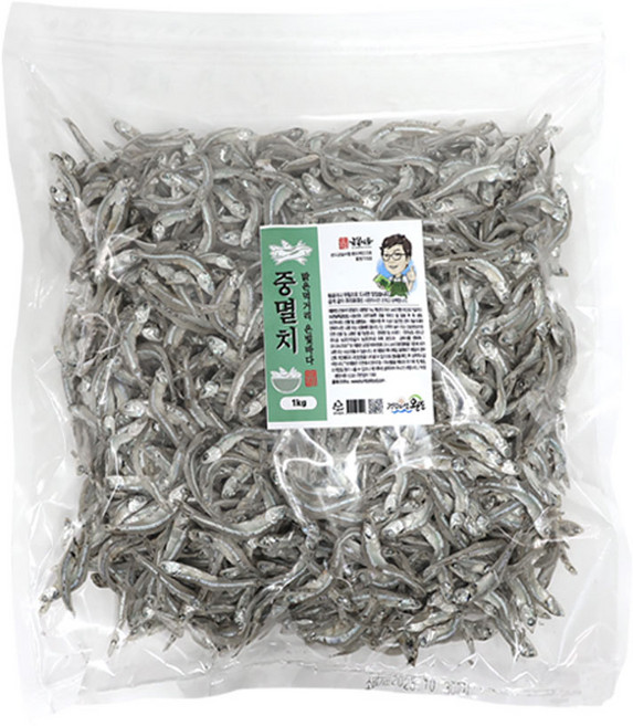금복식품 은빛바다 중멸치 1kg 꽈리고추볶음용 고바멸치 고가이리 조림용, 1개