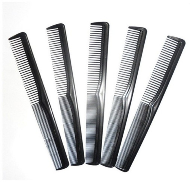 일자빗 커트빗 헤어 브러쉬 꼬리빗 바버샵 ur 193 포마드 헤어빗 휴대용빗 커트빗 미용실빗, 없음