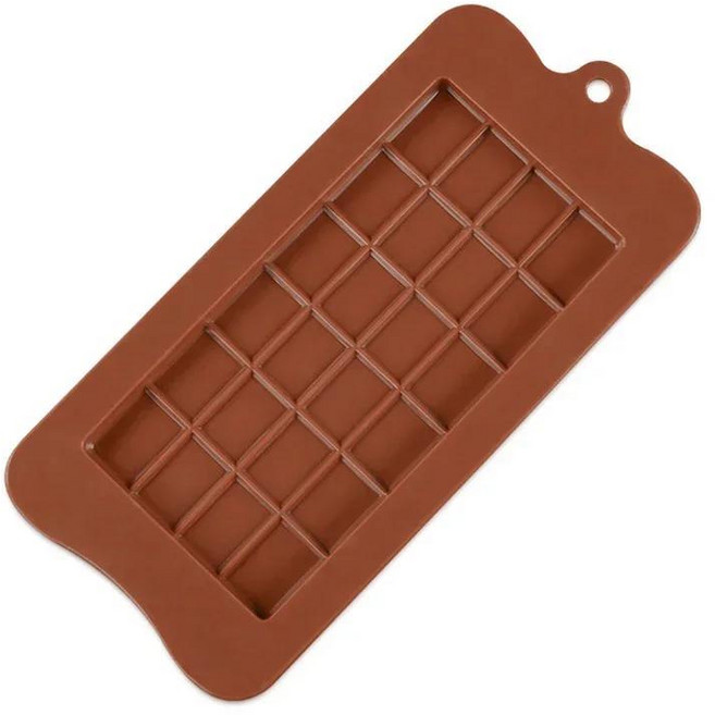 초콜릿 금형 실리콘 만들기 커피 릴리스 단백질 에너지 수제 선물용 붙지 않는 제품, 1개, 3. 1pcs random color