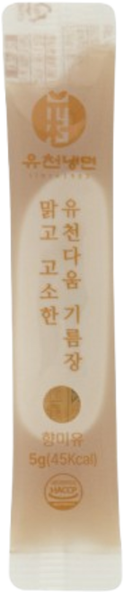 유천냉면 기름장 5g 10개
