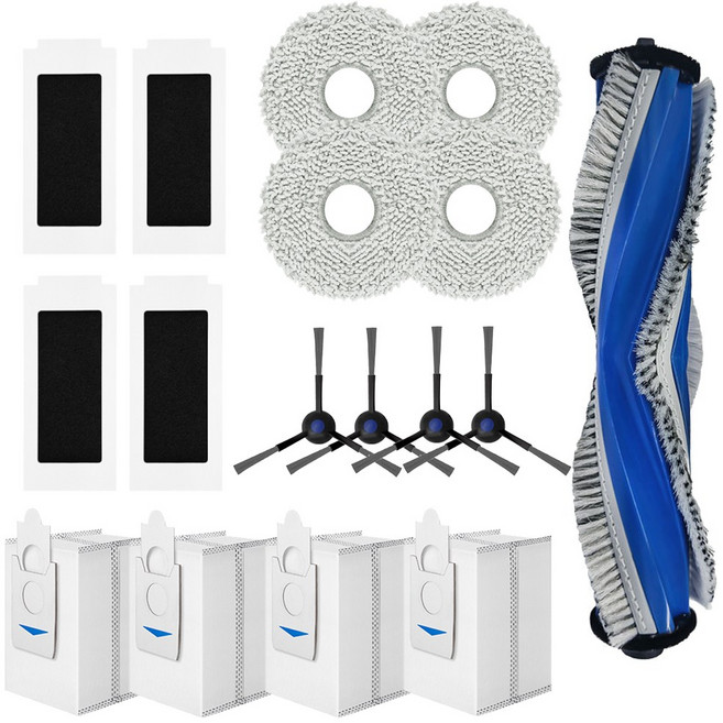 [호환] 만물상 에코백스 T30s 프로 콤보 물 걸레 더스트백 필터 부품 소모품, 1개