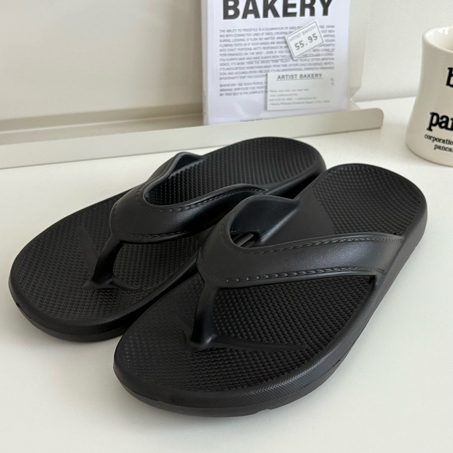 르위 키높이 쪼리 3cm 남녀공용 초경량 쿠션 슬리퍼 커플신발