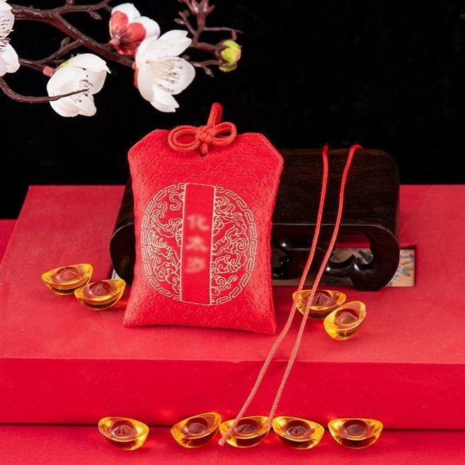 蛇年太嵗錦囊 本命年平安福袋 隨身掛件 刺繡吉祥物, 1個, 手繪版 師傅推薦 ,屬虎-2025-師傅推薦, 手繪版, 師傅推薦, 屬虎-2025-師傅推薦