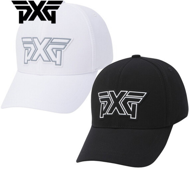 [피엑스지] [카네정품]PXG NEW LOGO CAP 뉴 로고 캡 골프모자, 상세 설명 참조, 색상:화이트_PJFPU850101
