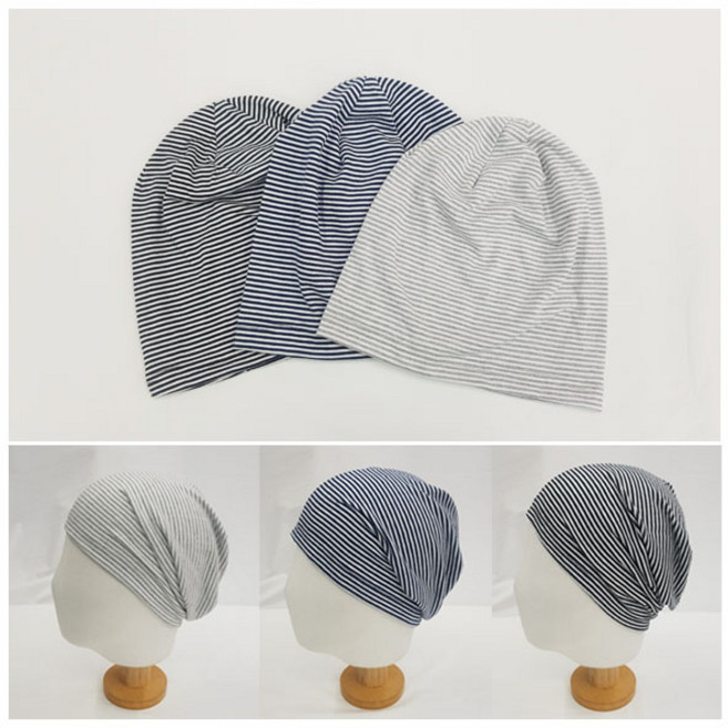 캡틴모자 단가라 순면비니 기본비니 항암모자 수면모자 중년모자