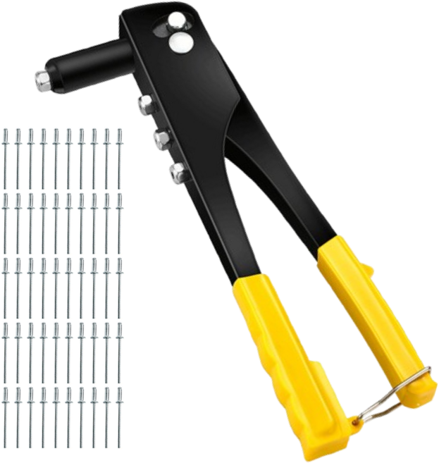 코잘 한손 리벳건 리벳못 세트, 1세트