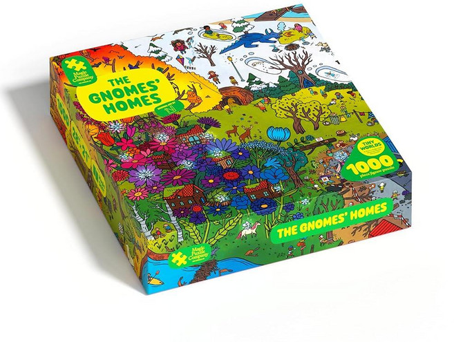 The Gnomes' Homes • Magic Puzzle Company 시리즈 3의 1000피스 직소 퍼즐, The Gnomes' Homes • Magic Puzz