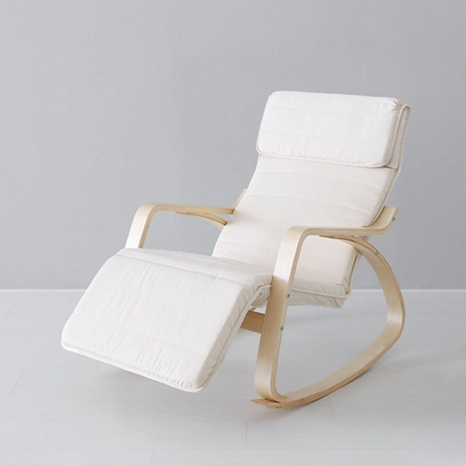 마켓비 BENWOOD 흔들의자 레그레스트 YC10A 커버 (커버만), 아이보리