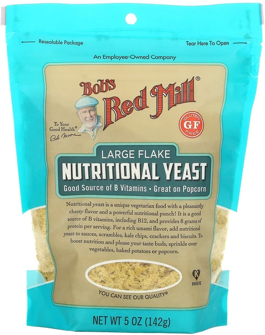 밥스레드밀 큰 입자 영양 효모 글루텐 무함유 142g(5oz), 142g, 1개 - 쿠팡