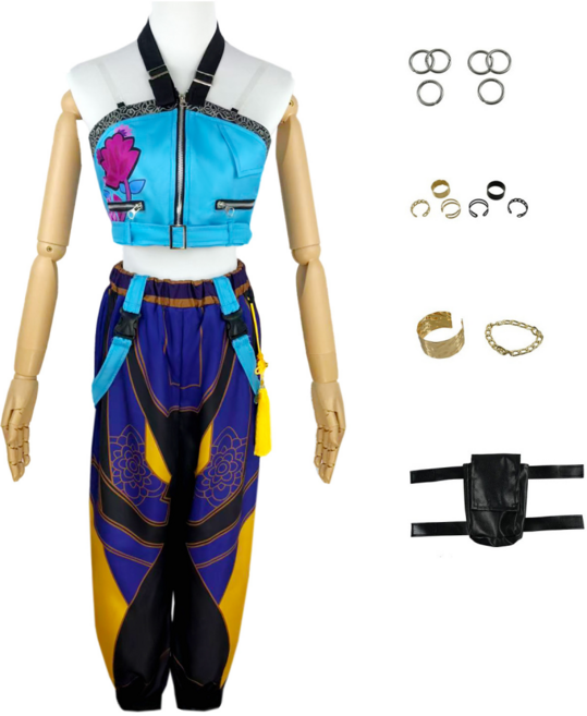 케이팝데몬헌터스 케데헌 조이 옷 조이의상 코스튬 할로윈 졸업사진