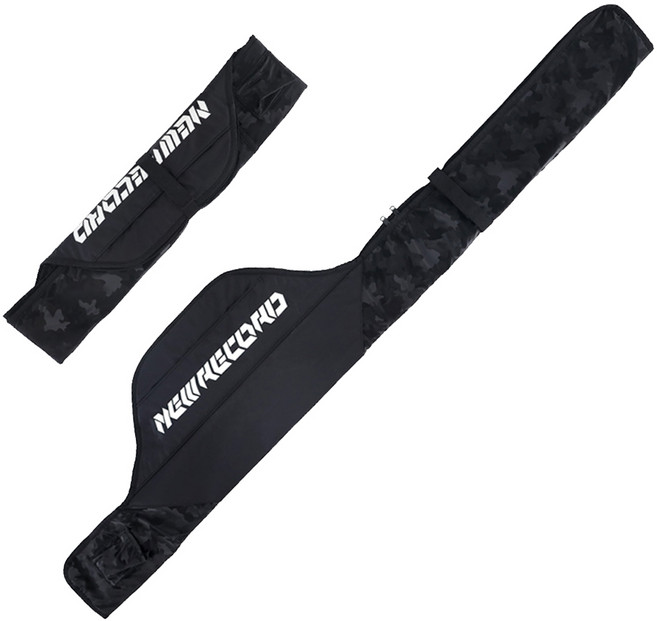 레저킹 릴장착 휴대용 로드케이스 낚시가방, 블랙