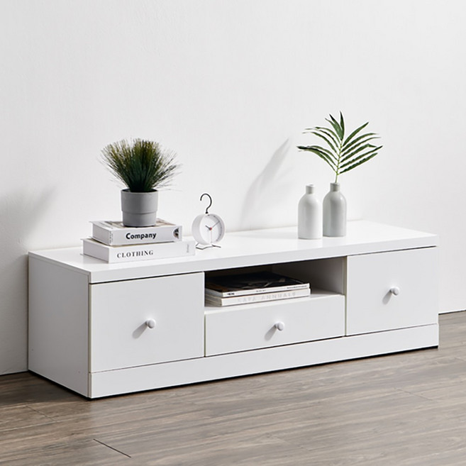 퍼니하우스 위드미 1200 거실장, 화이트