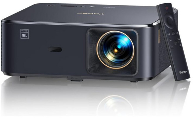YABER K2S 1080P 支援4K JBL喇叭 GoogleTV 家庭劇院投影機 商用投影