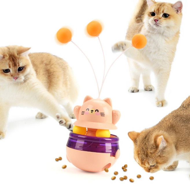 강아지 지능테스트 반려견 반려묘 노견치매 어려운 노즈워크 고양이 무기력 혼자노는 장난감, 핑크, 1개