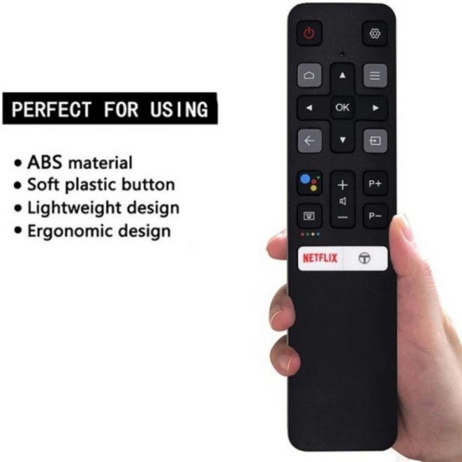 스마트 TV 리모컨 RC802V FUR6 FUR7 TCL 안드로이드 49P30FS 65P8S 55C715 49S6800 43P615 55C645 음성 지, 01 빠른  Mainland